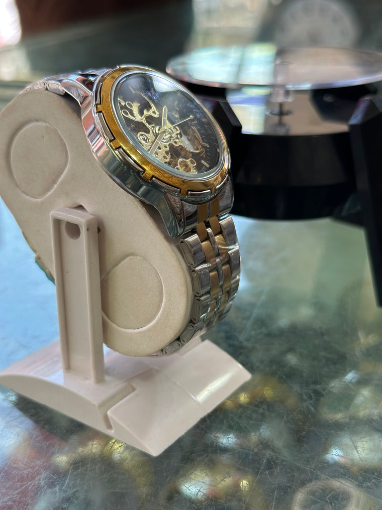 Rolex Inspired Skeleton Mechanical Watch"