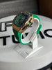Hengbolong Premium Edition – Green Silicon Strap aur Skeleton Design