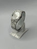 "Premium Marble Pattern Men's Watch | Arabic Script Numerals | Octagonal Design"