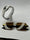 "Premium Marble Pattern Men's Watch | Arabic Script Numerals | Octagonal Design"