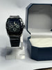 Premium Black Skeleton Design Luxury Watch – Sporty Tonneau Case with Comfortable Silicone Strap